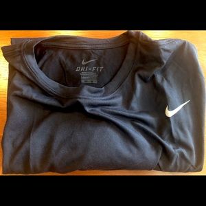 Dri-Fit long sleeve, Nike, size XXL, dark blue